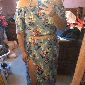 La Illa 2 piece crop set